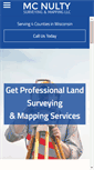 Mobile Screenshot of mcnultysurveyingandmapping.com